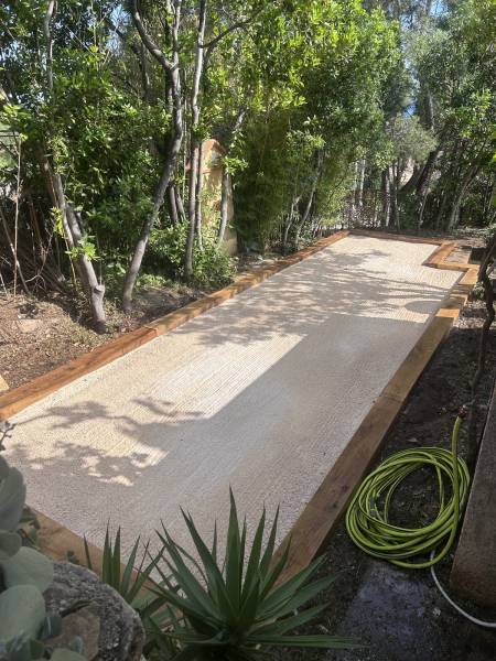 devis réalisation terrain de pétanque Var 83